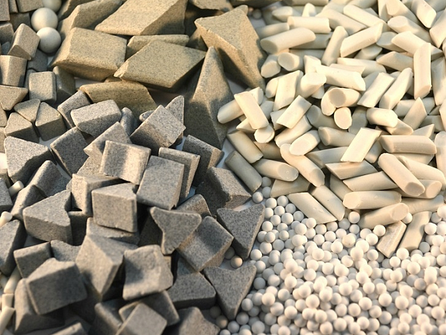 Галтовочный наполнитель на керамической основе